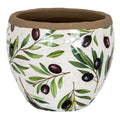 Mossen Olive Medium Planter – product view