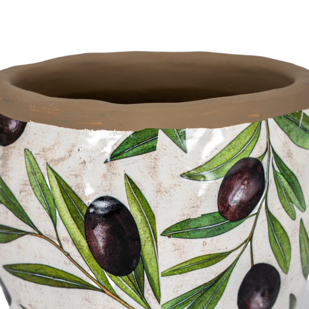 Mossen Olive Small Planter – view 2