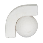 Ashen Ceramic Book-Ends