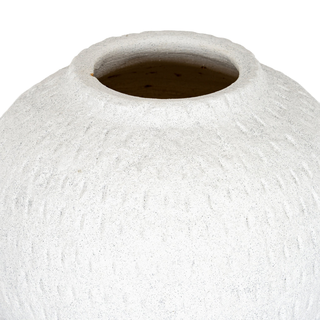 Large Ceramic Round Vase