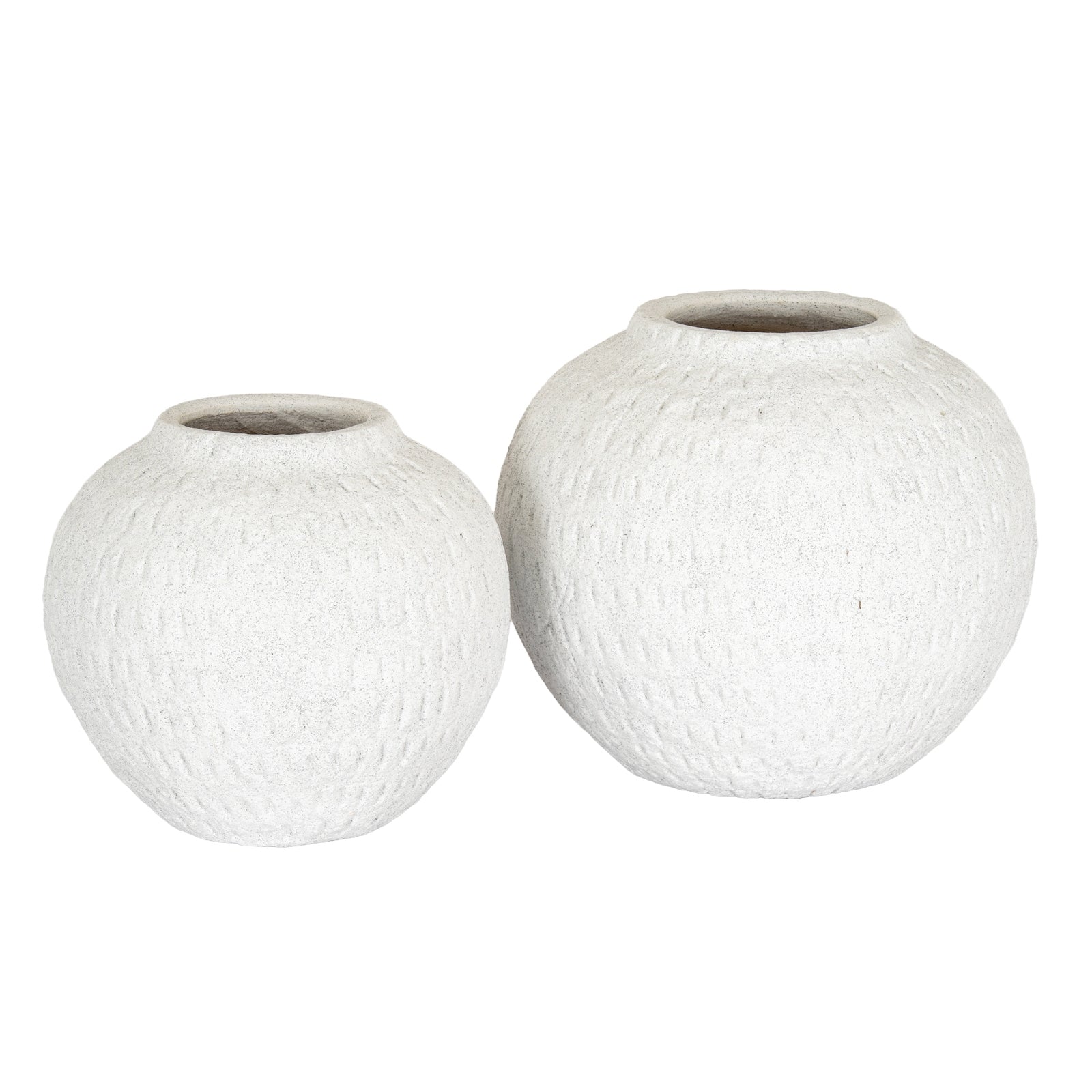 Large Ceramic Round Vase