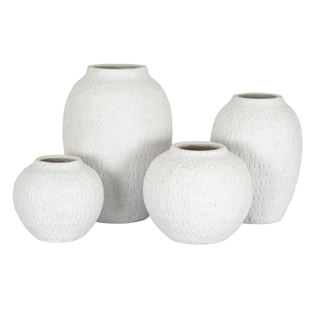 Large Ceramic Round Vase