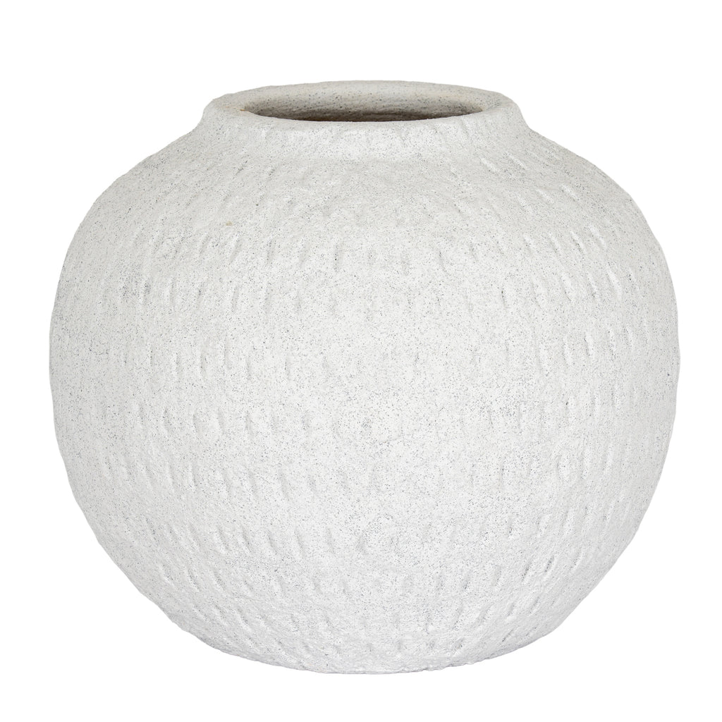 Large Ceramic Round Vase Product Image