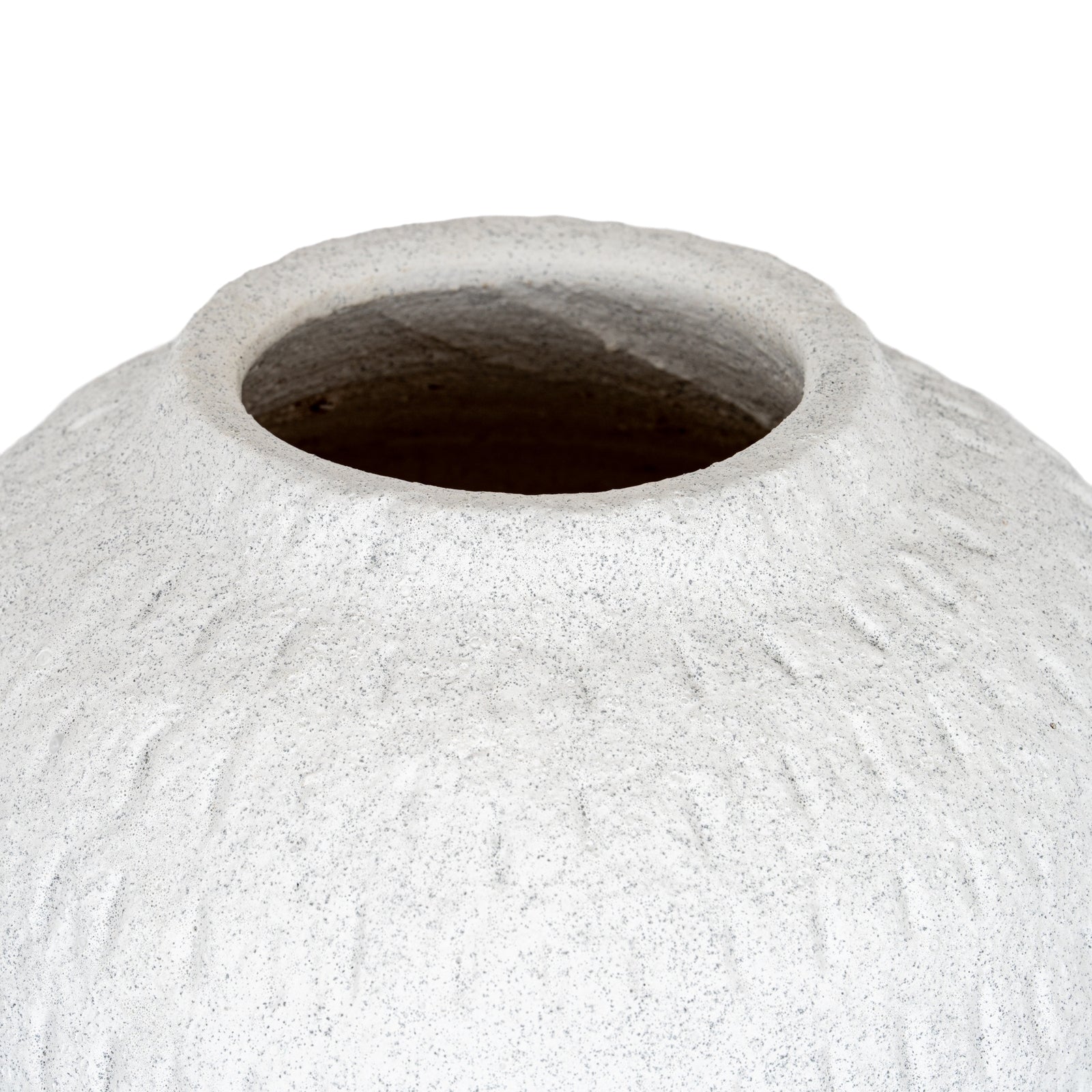 Medium Ceramic Round Vase