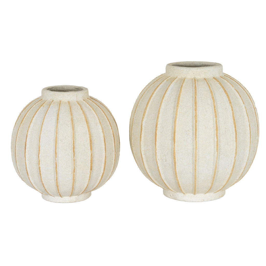 Grove Medium Ceramic Globe Vase