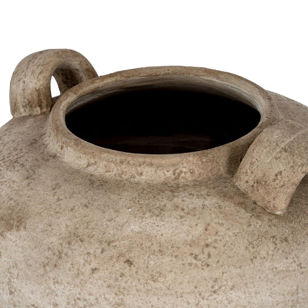 Terra Large Ceramic Urn Vase