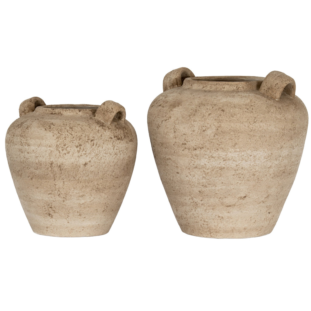Terra Large Ceramic Urn Vase