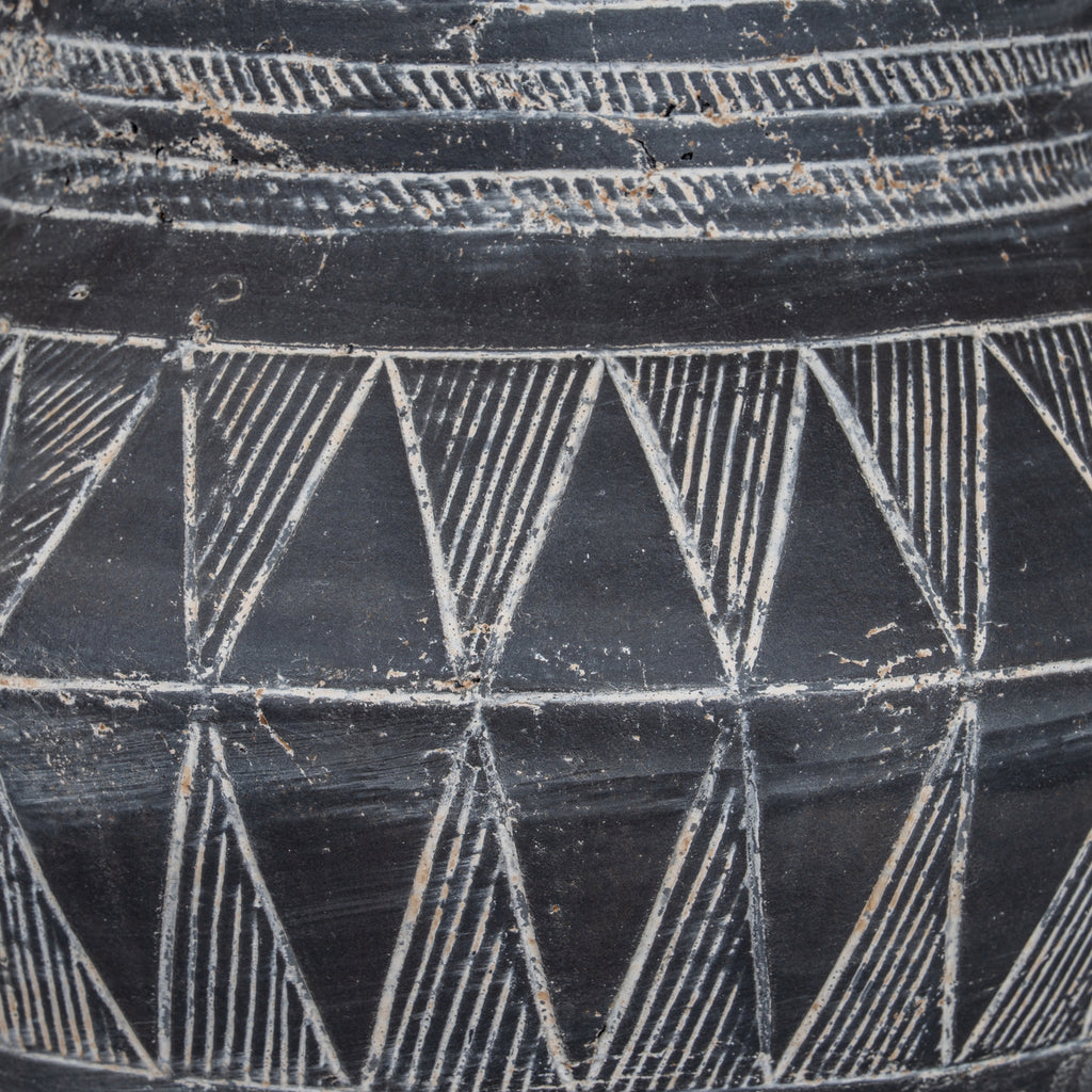 Tall Ceramic Pot-Handle