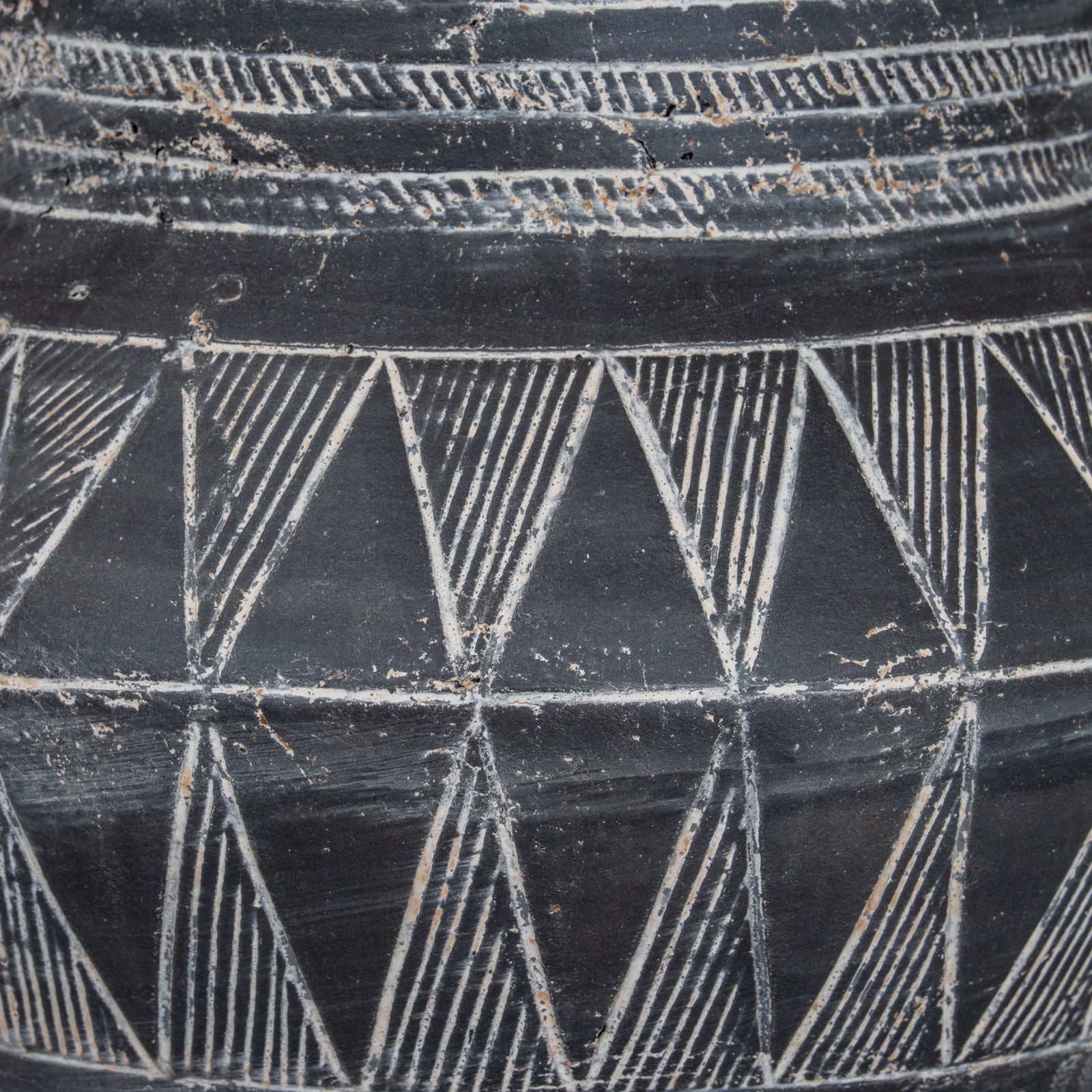 Tall Ceramic Pot-Handle