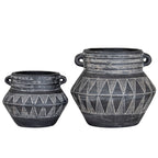 Tall Ceramic Pot-Handle