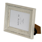 Weathered White 4X6 Wooden Picture Frame