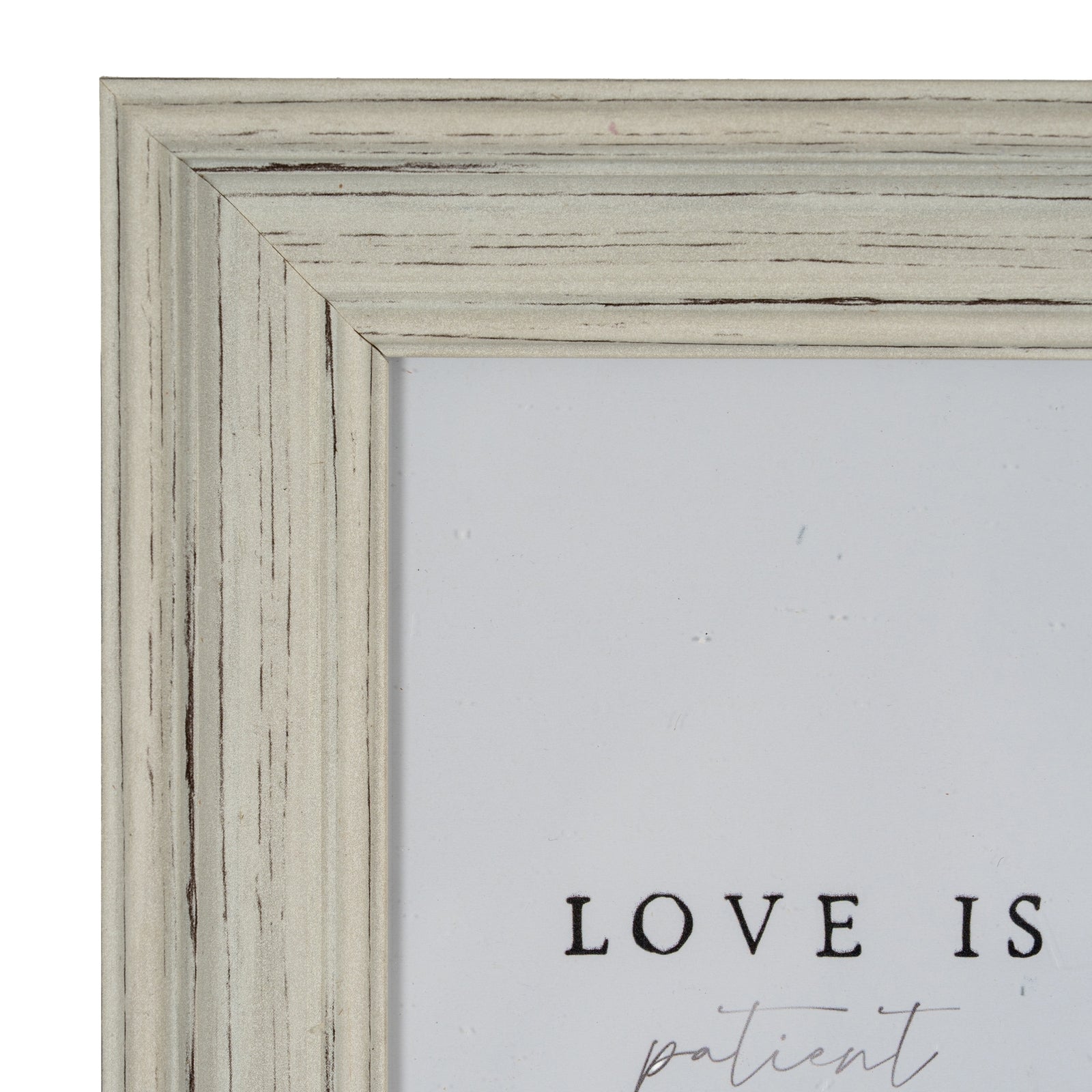 Weathered White 4X6 Wooden Picture Frame