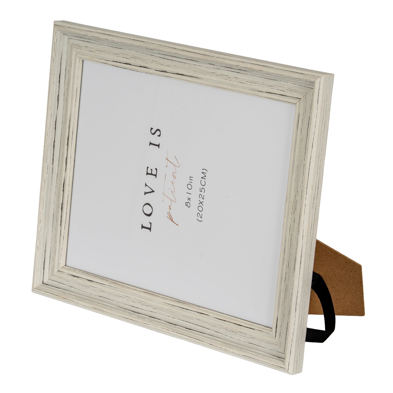 Weathered White 8X10 Wooden Picture Frame