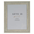 Weathered White 8X10 Wooden Picture Frame Product Image