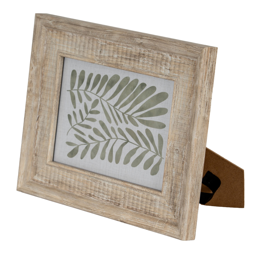 Distressed White 5X7 Wooden Picture Frame