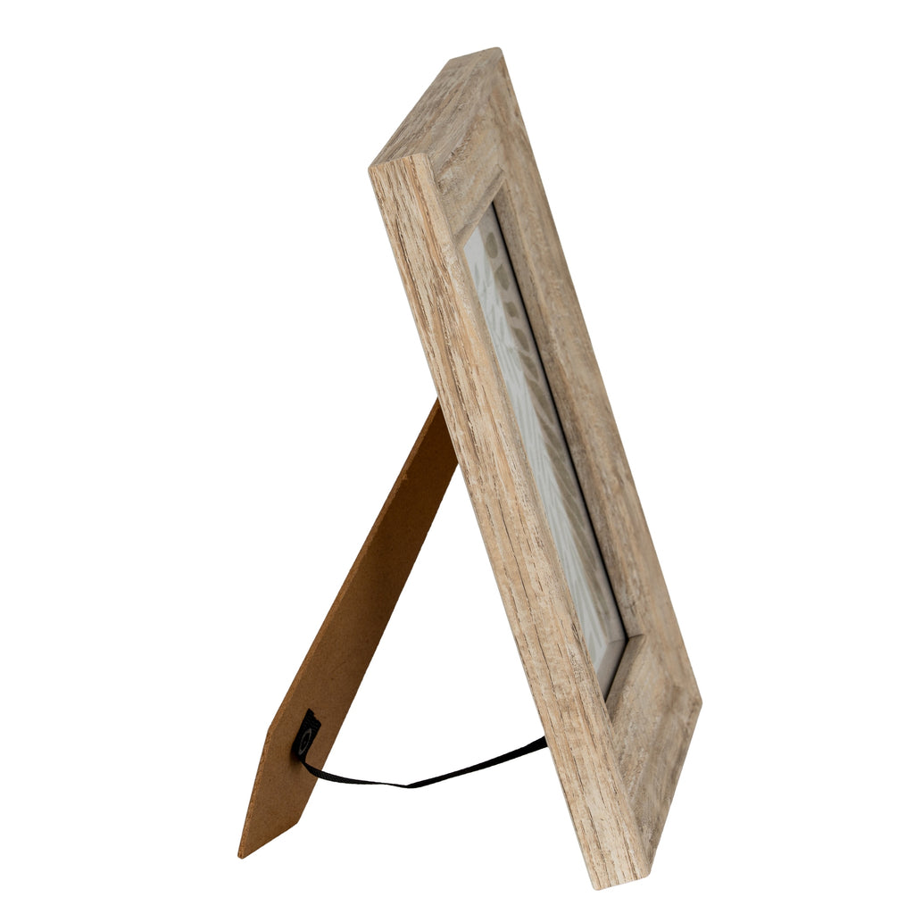 Distressed White 5X7 Wooden Picture Frame