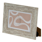Mottled White 4X6 Wooden Picture Frame
