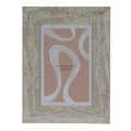 Mottled White 4X6 Wooden Picture Frame Product Image