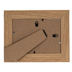 Floral Fabric Green and Brown 5X7 Wooden Picture Frame