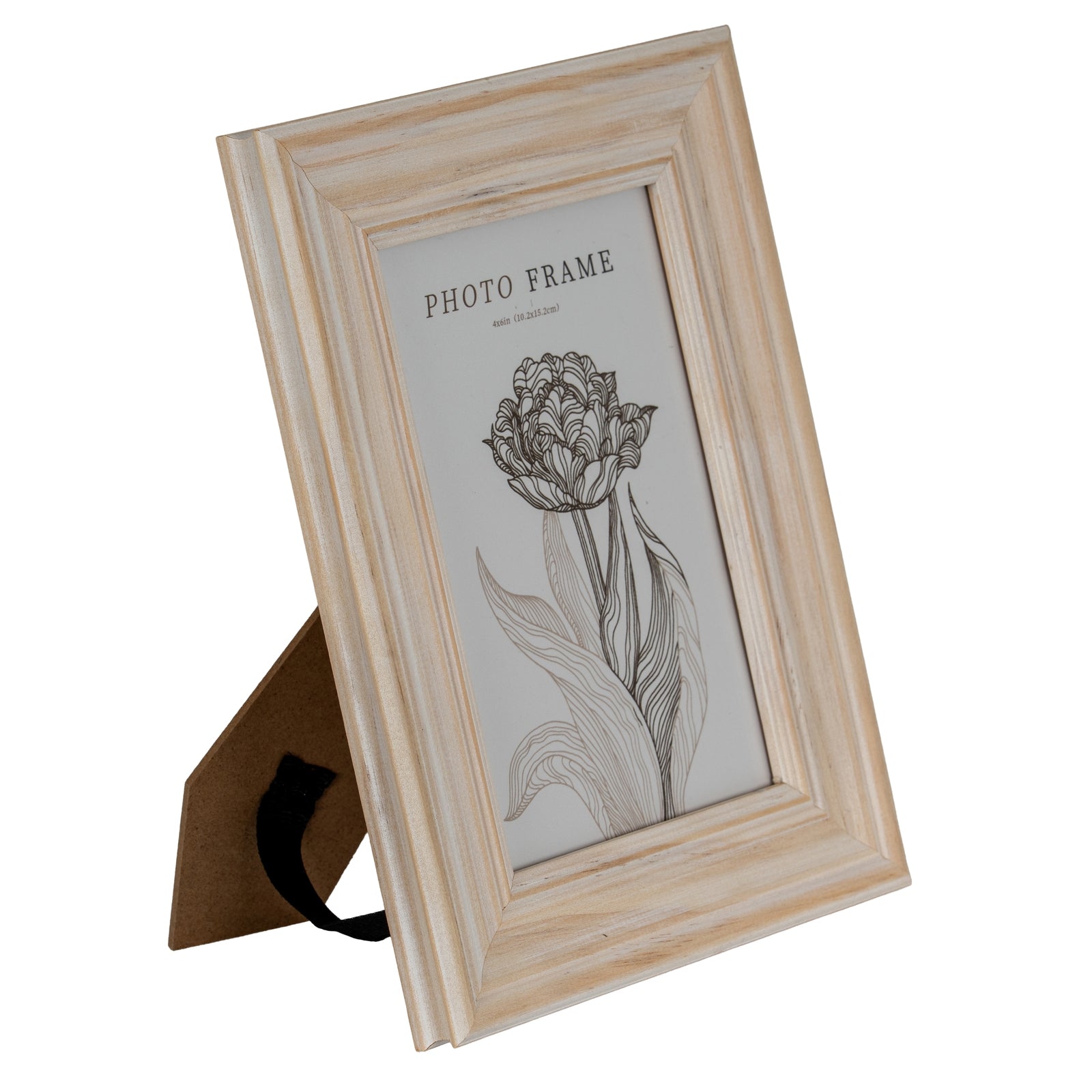 Light Modern White 4X6 Wooden Picture Frame