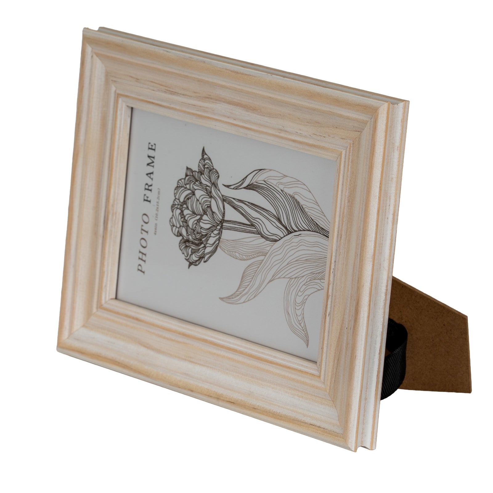 Light Modern White 4X6 Wooden Picture Frame