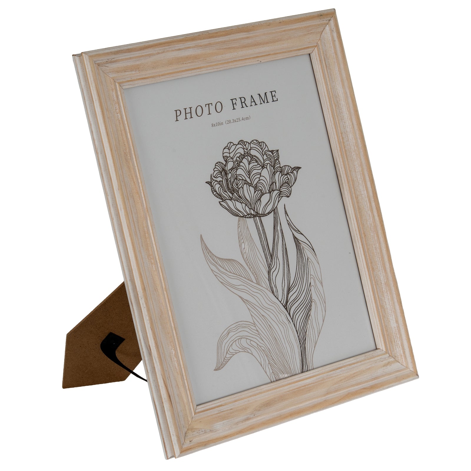Light Modern White 8X10 Wooden Picture Frame