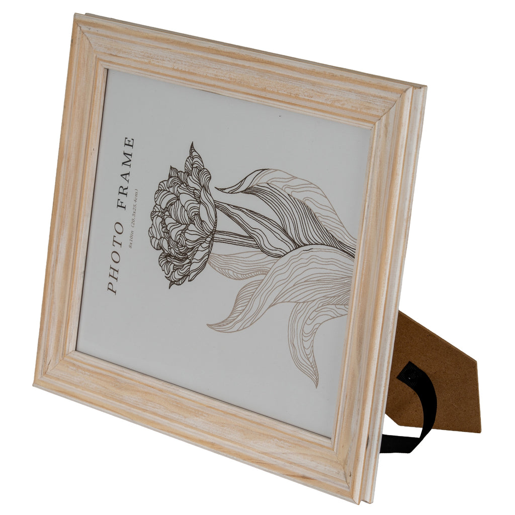 Light Modern White 8X10 Wooden Picture Frame