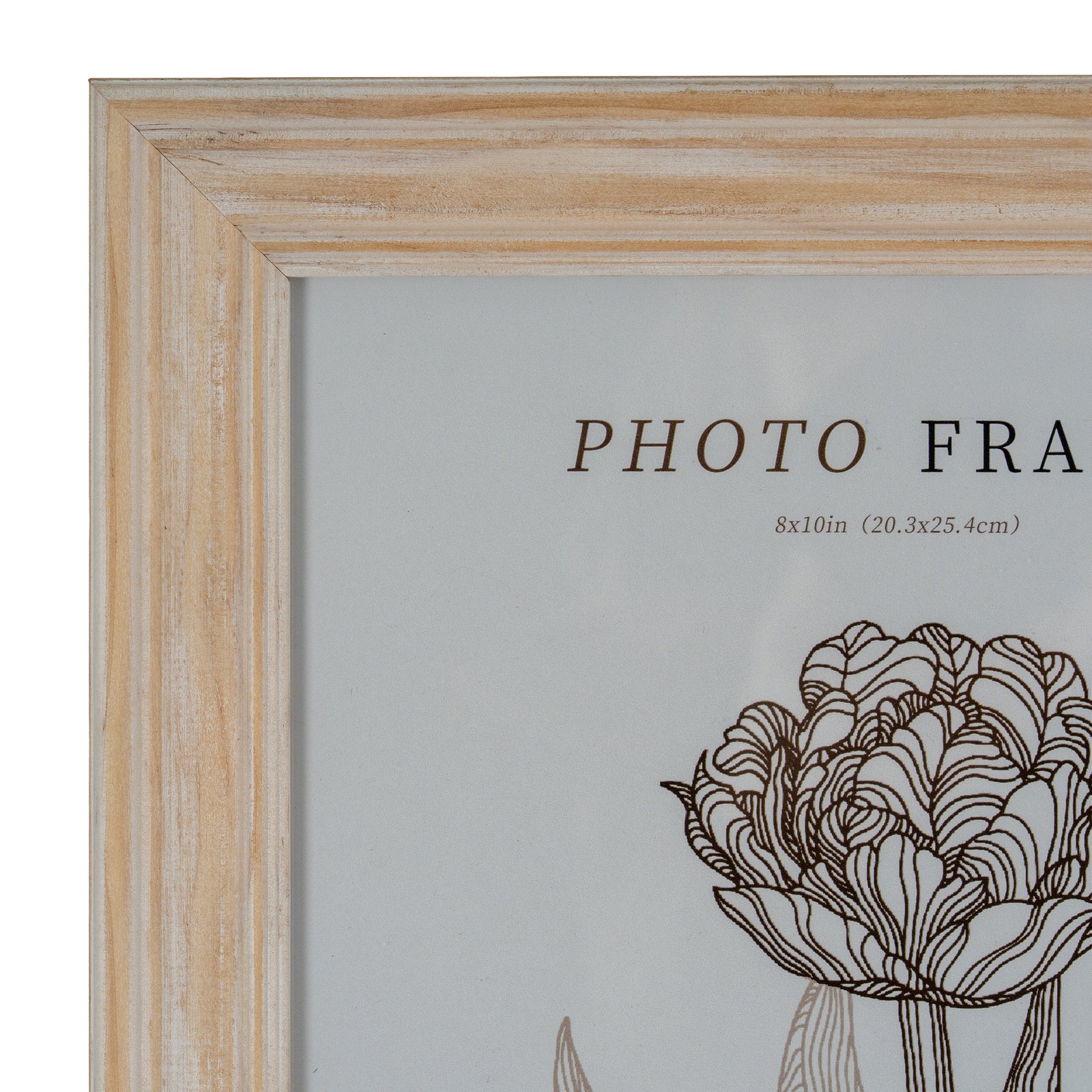 Light Modern White 8X10 Wooden Picture Frame