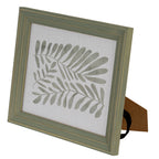 Verdant Modern Green and Gold 8X10 Wooden Picture Frame
