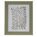 Verdant Modern Green and Gold 8X10 Wooden Picture Frame Product Image