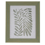 Verdant Modern Green and Gold 8X10 Wooden Picture Frame Product Image