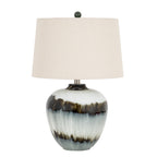 Nocturne Shadows Table Lamp With Linen Shade – view 2