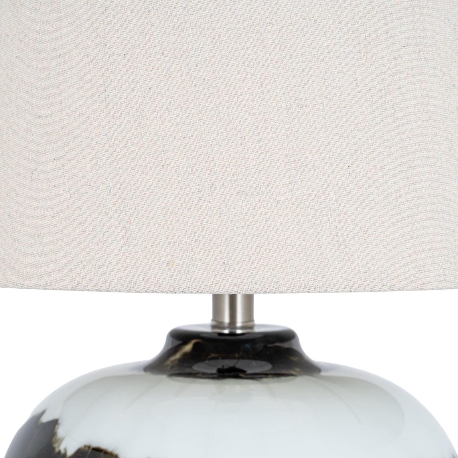 Nocturne Shadows Table Lamp With Linen Shade – view 3
