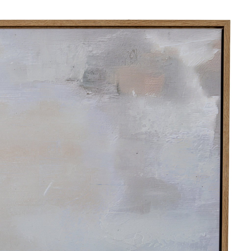 Distant Hills Framed Hand-Painted Landscape – view 2