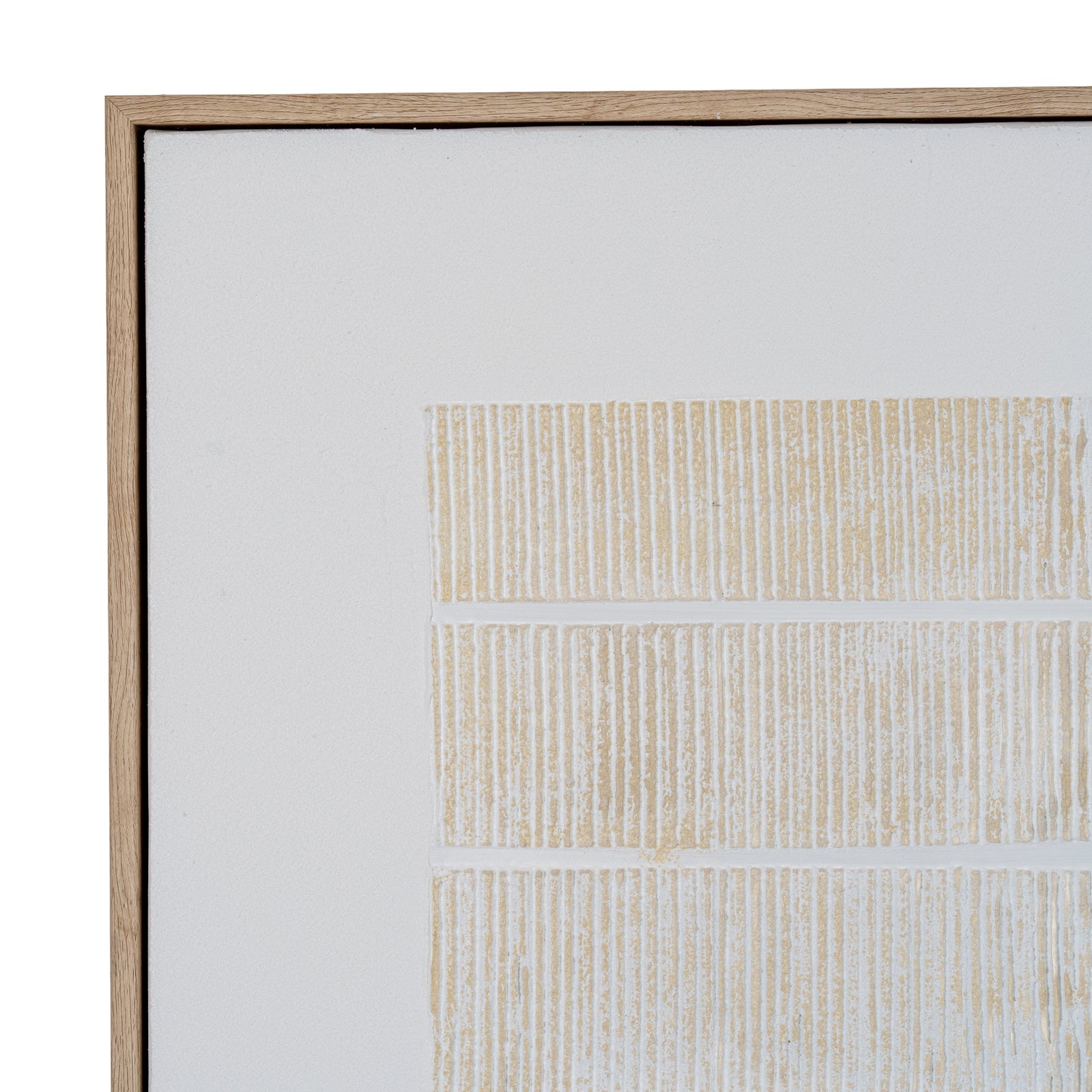 Sola Textured Line Canvas in Frame – view 2