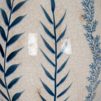 Indigo Inkleaf Large Ceramic Jug Vase