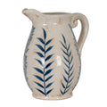 Indigo Inkleaf Large Ceramic Jug Vase Product Image