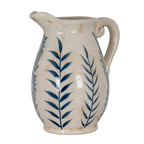 Indigo Inkleaf Large Ceramic Jug Vase Product Image