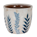 Indigo Inkleaf Small Ceramic Vase Planter Product Image