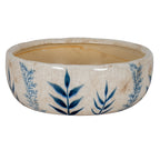 Indigo Inkleaf Small Ceramic Bowl Pot Product Image