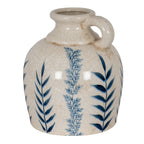 Indigo Inkleaf Ceramic Amphora Jug Vase Product Image