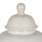 Sorrel Lidded Ceramic Ginger Jar – view 3