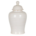 Sorrel Lidded Ceramic Ginger Jar – product view