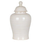 Sorrel Lidded Ceramic Ginger Jar – product view