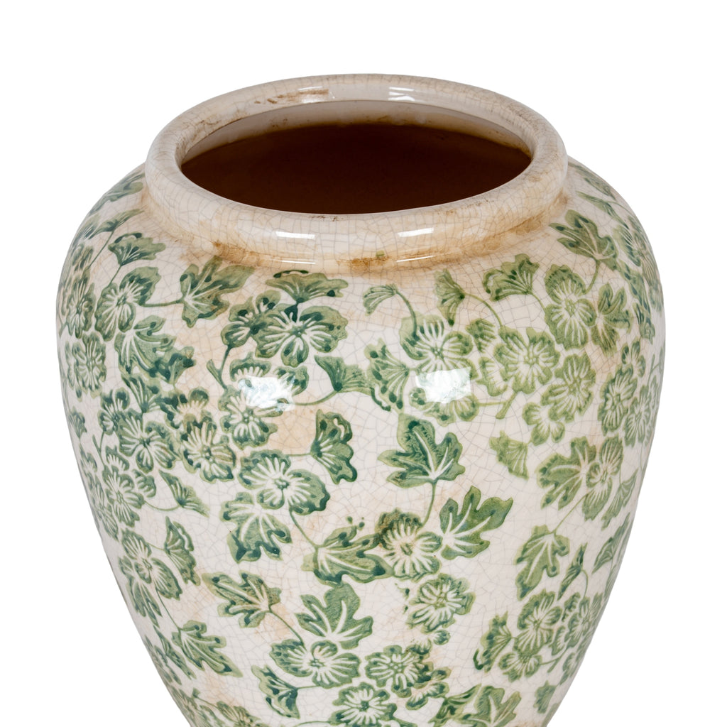 Fern & Bloom Small Ceramic Vase