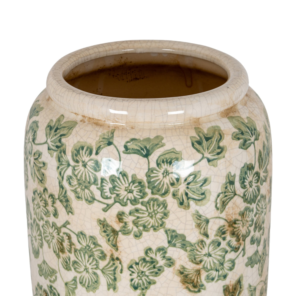 Fern & Bloom Large Ceramic Tall Vase