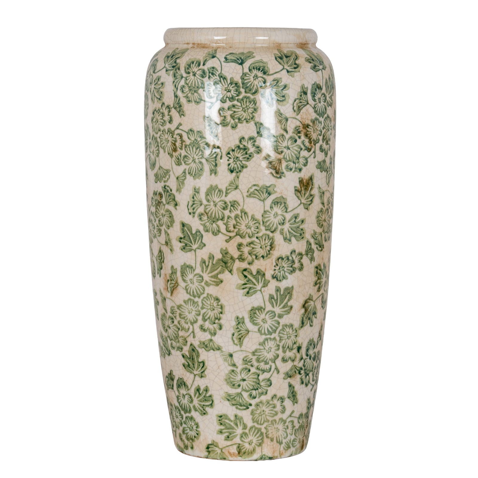 Fern & Bloom Large Ceramic Tall Vase Product Image