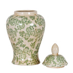 Fern & Bloom Ceramic Ginger Jar