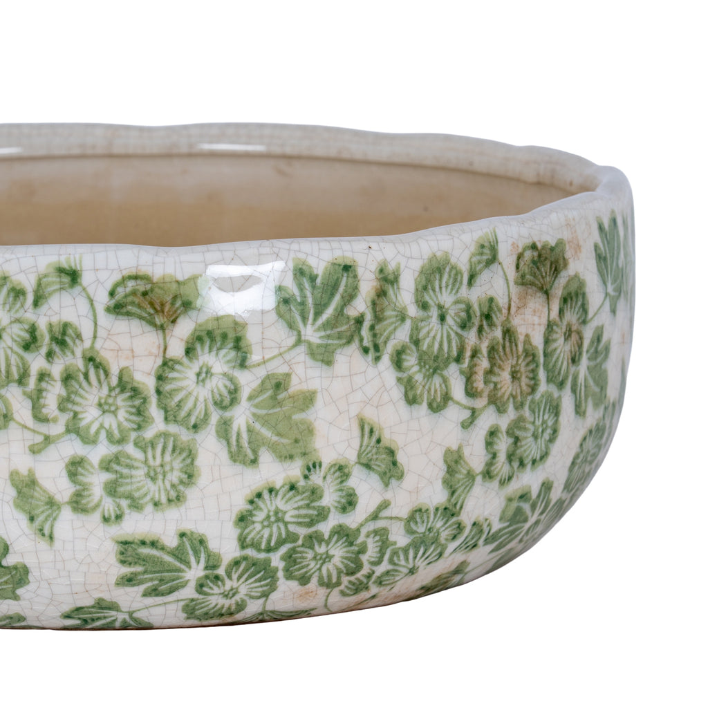 Fern & Bloom Small Ceramic Bowl Pot