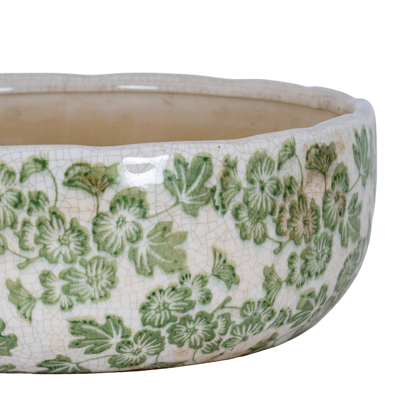 Fern & Bloom Small Ceramic Bowl Pot